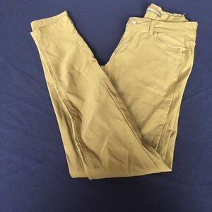 Mustard Colored Jeans